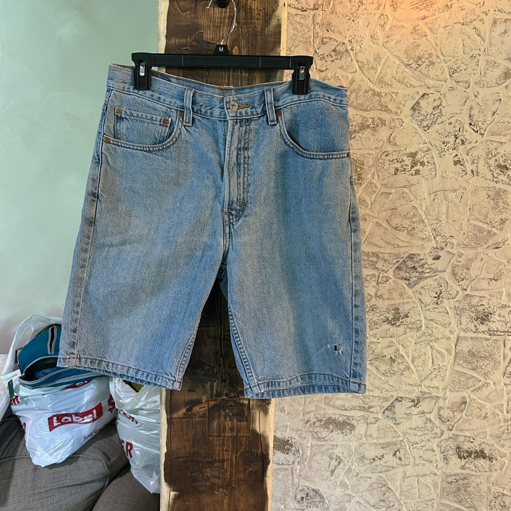 Vintage Levi's 505 Jorts Distressed 90s Levi's Jean Shorts size 33
